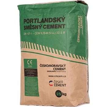 Stavební pojivo Cement 32,5 R PF 25 kg Českomoravský cement