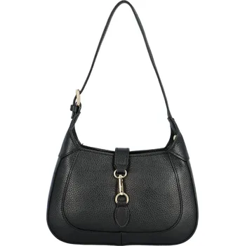 Kabelka Elegantní dámská kožená kabelka přes rameno Rebeka, černá