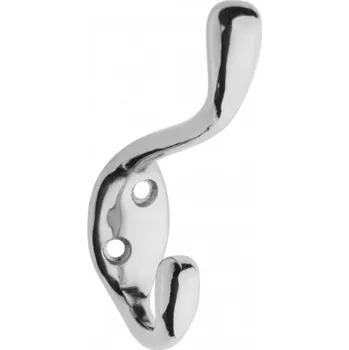 Věšák Věšák hliníkový MALAGA L A0, chrom