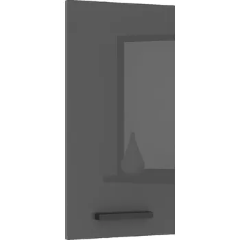 Kuchyňská skříňka Kuchyňská skříňka Belini Premium Full Version horní 30 cm šedý lesk INF SG30/0/WT/S/0/B1/PP