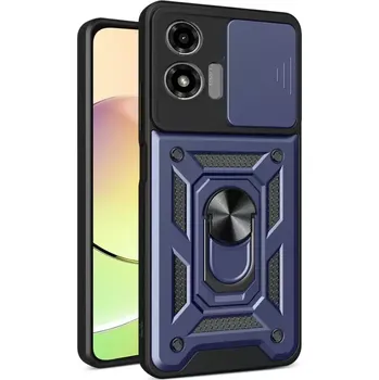 Pouzdro na mobilní telefon Kryt Motorola Moto G04 / G24 Techsuit CamShield Pro modrý