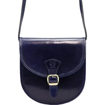 Kabelka Kožená crossbody kabelka Florence 134 modrá