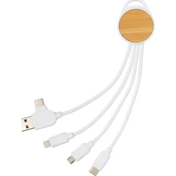 Datový kabel Kapesní nabíjecí kabel 6 v 1 Ontario z RCS recykl. plastu - P302.473