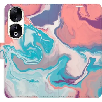 Pouzdro na mobilní telefon Flipové pouzdro iSaprio - Abstract Paint 06 - Honor 90 5G