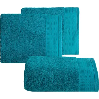 Ručník BAVLNĚNÝ RUČNÍK STELLA 70X140 CM TYRKYSOVÁ