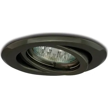 Bodové svítidlo PANLUX VÝKLOPNÝ PODHLED chrom černý VPD-R50/CHC