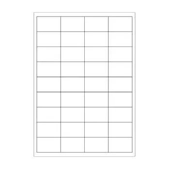 Speciální papír Samolepicí bílé etikety 49 x 31 mm, A4 (100 ks)