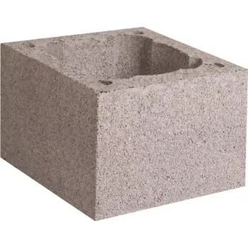 Komín Komínová tvárnice (plášť) 360 x 360 x 245mm ∅ 270mm