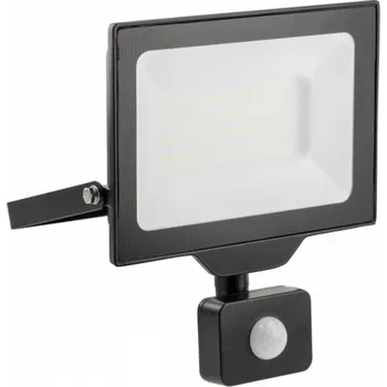 G-TECH LED světlomet se snímačem pohybu, 50W, 5000lm, AC220-240V,50/60 Hz,PF 0,9,RA 80,IP65,120°,4000K,černá