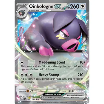 Sběratelská karetní hra Pokémon Oinkologne EX 158/198 - Scarlet & Violet