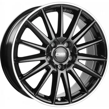Alu kolo Alu kola CMS C23 black polish rim - černá - leštěný límec 8x18" 5x112 ET30 66,5