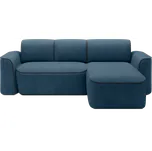 Eltap Rohová sedací souprava Ume Materiál a barva potahu: Amore 40, Velvetmat 6 - modrá, Orientace: pravá