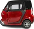 Elektrický skútr Eroute e-Auto 25 elektrická tříkolka červená