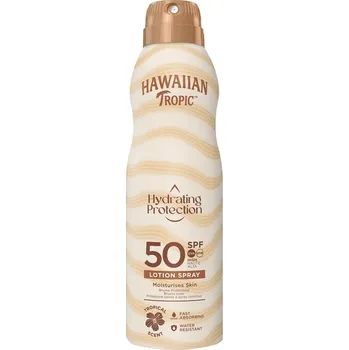 Opalování HAWAIIAN TROPIC Silk Hydration Sprej na opalování SPF50 220 ml