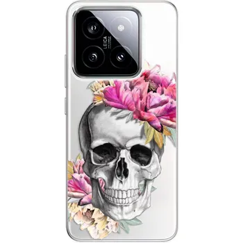 Pouzdro na mobilní telefon Odolné silikonové pouzdro iSaprio - Pretty Skull - Xiaomi 14