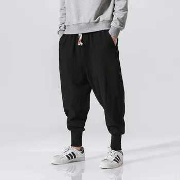 Pánské streetwear joggers Barva: Černá, Velikost: XL
