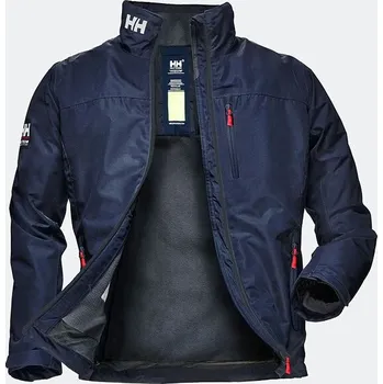 Pánská bunda HELLY HANSEN CREW MIDLAYER JACKET 2 597 NAVY velikost XXXXL