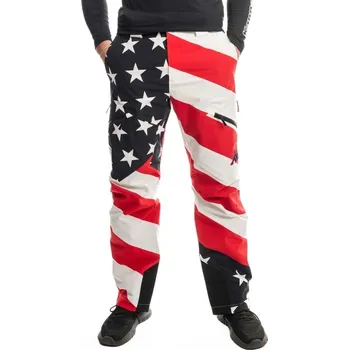 Snowboardové kalhoty Kappa 6CENTO 622G HZ US kalhoty modro-bílo-červená 2XL