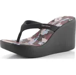 Ipanema černé žabky na klínu High Fashion Thong Fem 83521-AQ572Z - 37 | P686755