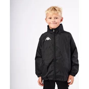 Chlapecká bunda KAPPA4SOCCER WOSTER bunda Jr černá 16Y