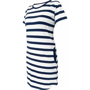 Dámské šaty Dámské šaty, krátký rukáv NABURA 801 proužek M