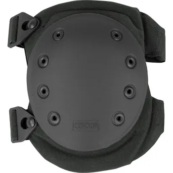 Chránič nohou CONDOR OUTDOOR Chrániče kolenní se zapínací sponou ČERNÉ