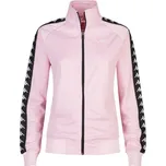 Kappa 222 BANDA WANNISTON SLIM mikina růžová/černá S