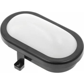 LED kanálové svítidlo OVALIO, 5W, 500lm, AC175-265V, 50/60 Hz, PF 0,5,RA 80, IP54, černá