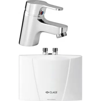 Průtokový ohřívač Clage M3 END průtokový ohřívač 3,5kW, 230V, elektrický, pod umyvadlo, s umyvadlovou baterií