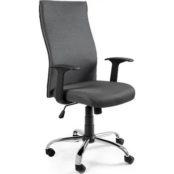 Psací stůl Unique Kancelářská židle Black on Black Barevné provedení: šedá W-93A-8