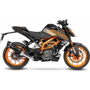Motodíl Výfuk KTM Duke 125 (21-23), 390 (21-23) LeoVince LV ONE EVO Black