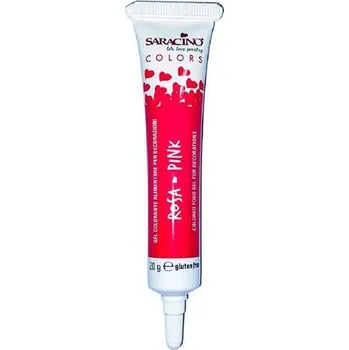 Přisada na vaření a pečení Gelová barva červená 20g - Saracino