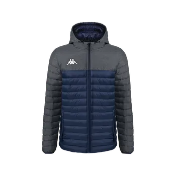 Chlapecká bunda Kappa LAMEZIO bunda JR šedá/modrá 12Y