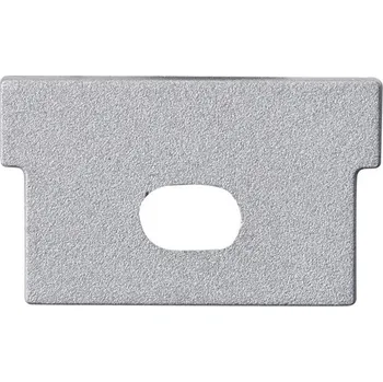 Průmyslové svítidlo MCLED Koncovka pro BA, DA s otvorem stříbrná ML-762.062.43.1