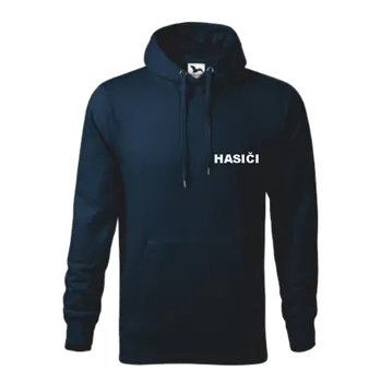 Pánská mikina ON-DESIGN Tmavě modrá pánská mikina pro hasiče Velikost: L, Umístění potisku: levé prso, Barva potisku: reflexní