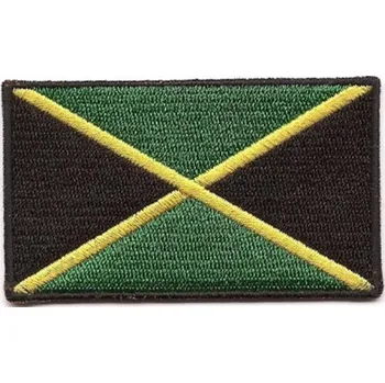 Nášivka NAVYS Nášivka vlajka JAMAICA - BAREVNÁ