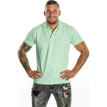 Pánské tričko Robe di Kappa AARAU polo XES-světle zelená 2XL