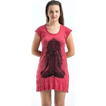 Dámské tričko Dámské šaty ganéša červená Velikost: S