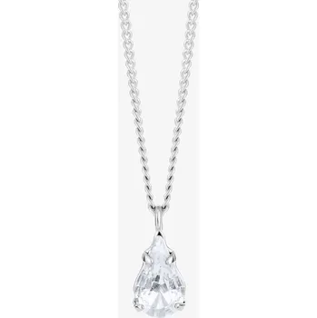Náhrdelník Preciosa Bižuterní přívěsek s řetízkem Sweet Drop, kapka s českým křišťálem Preciosa, krystal