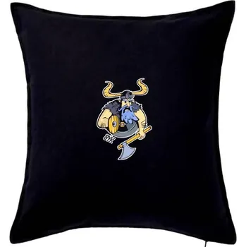 Polštář Znamení komiks býk - Polštář 50x50 - 50x50 - Pouze potah ( Černá )