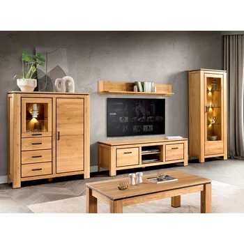 Komoda Dubový nábytek z masivu do obývacího pokoje FARO II dub sukatý