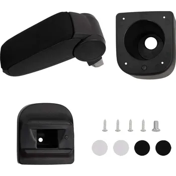 vidaXL Loketní opěrka do auta černá 12 x 34 x (35–47) cm ABS [154673]