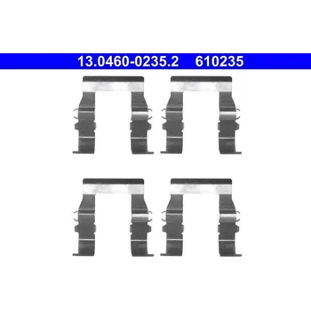 Přislušenství brzdového systému Sada příslušenství, obložení kotoučové brzdy ATE 13.0460-0235.2