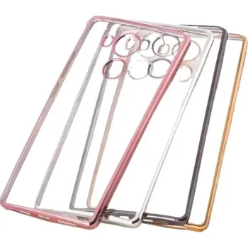 Pouzdro na mobilní telefon Pouzdro Bumper TPU Samsung Galaxy J3 J320 2016 Zlaté