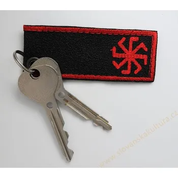 Klíčenka Lada vyšívaná Barvy: Černá