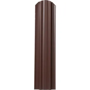 Plotovka Covernit Plechová plotovka Forte hnědá 100 x 11,8 x 1,8 cm