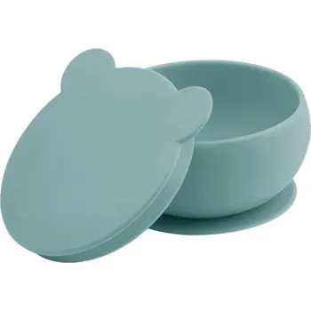 dětská miska MINIKOIOI Miska silikonová s přísavkou River Green