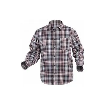 Pánská košile ILLER košile modrá/červená kostkovaná 2XL (56)