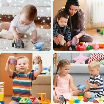 Antistresová zábavná natahovací opice Gorila Squishy Malá - více barev na výběr