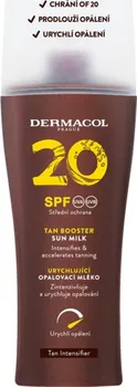 Přípravek na opalování Dermacol Tan Booster Sun Milk SPF20 200 ml